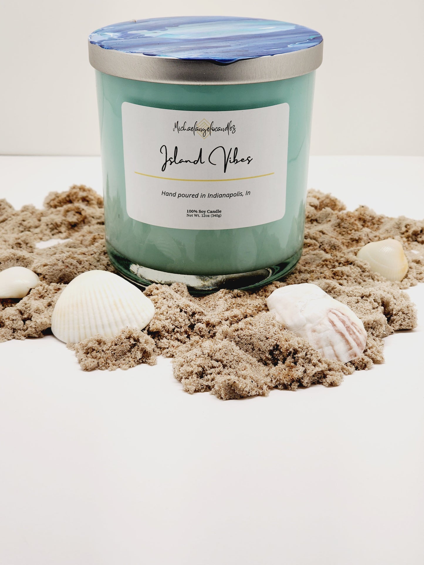 Island Vibes -Soy Wax Candle 13oz