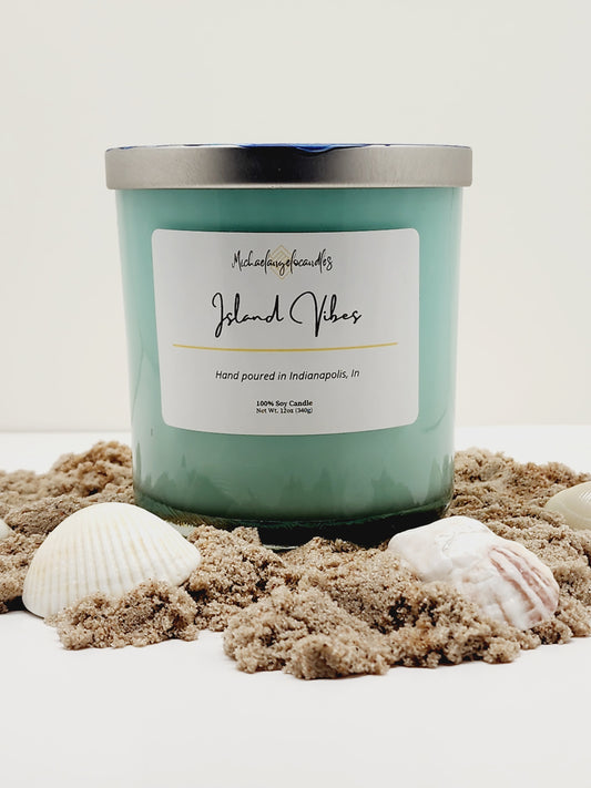 Island Vibes -Soy Wax Candle 13oz