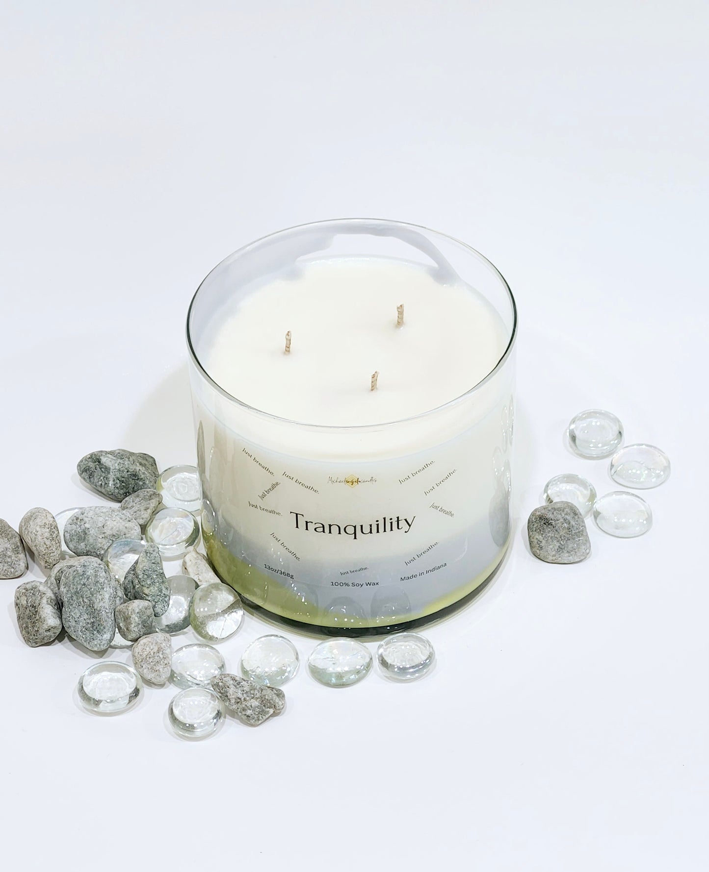 Tranquility - Soy Wax Candle 15oz