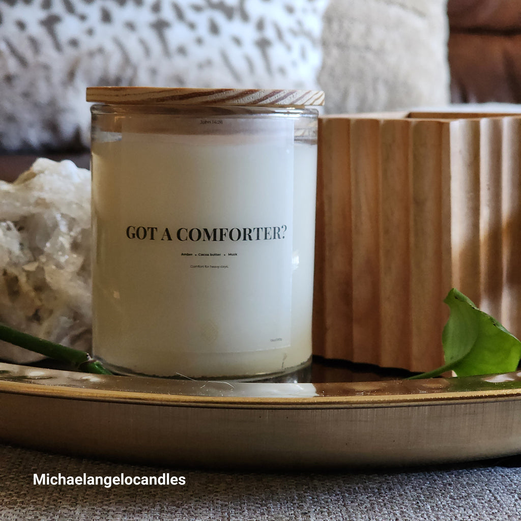 Got a Comforter?  - Soy Wax Candle 11oz with Lid