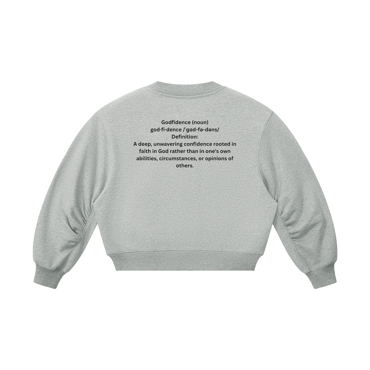 Women’s Crop V-Neck Sweatshirt