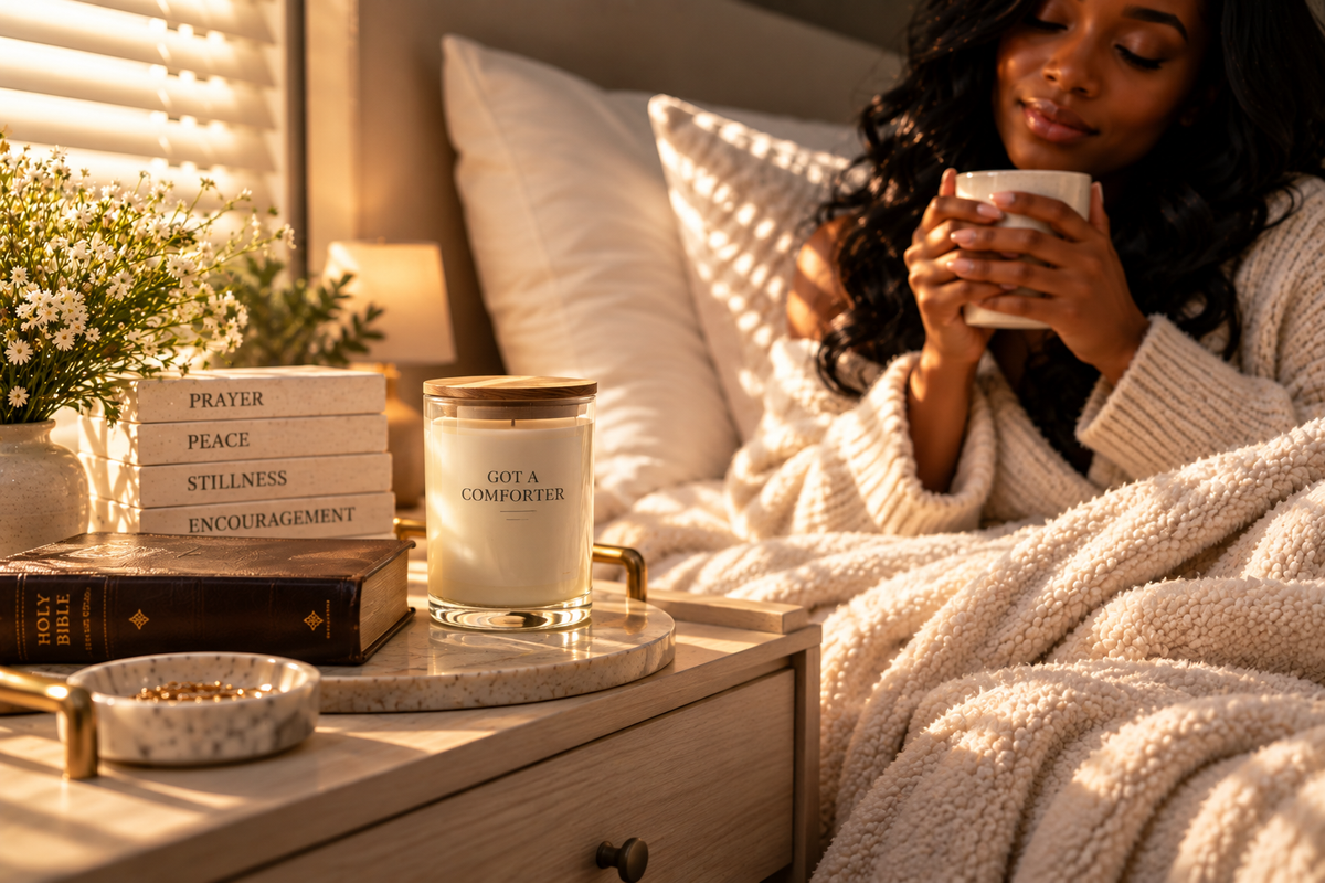 Got a Comforter?  - Soy Wax Candle 10oz with Lid