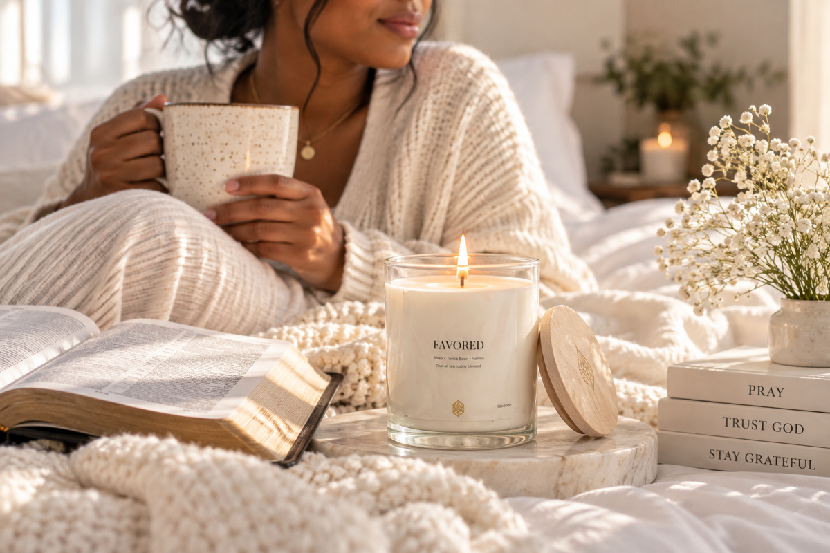 Favored - Soy Wax Candle 10oz with Lid