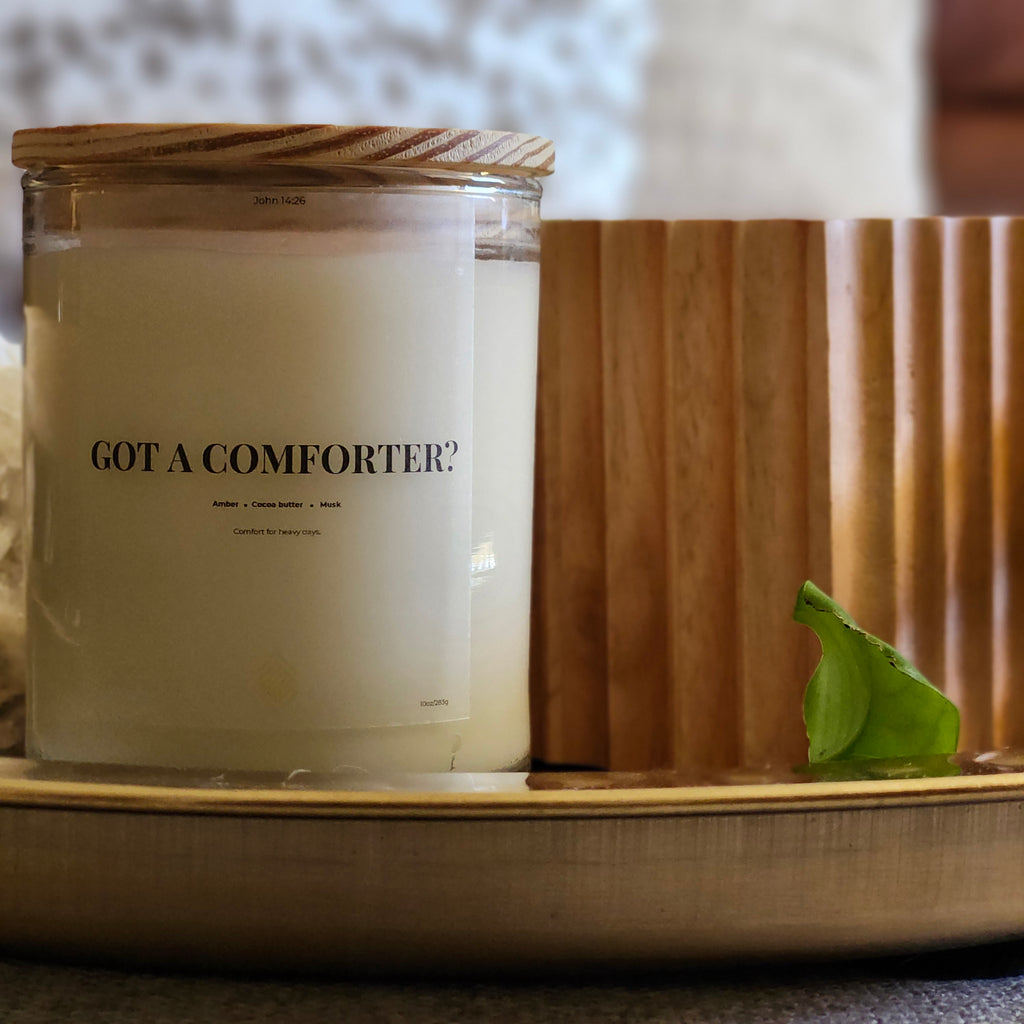 Got a Comforter?  - Soy Wax Candle 11oz with Lid