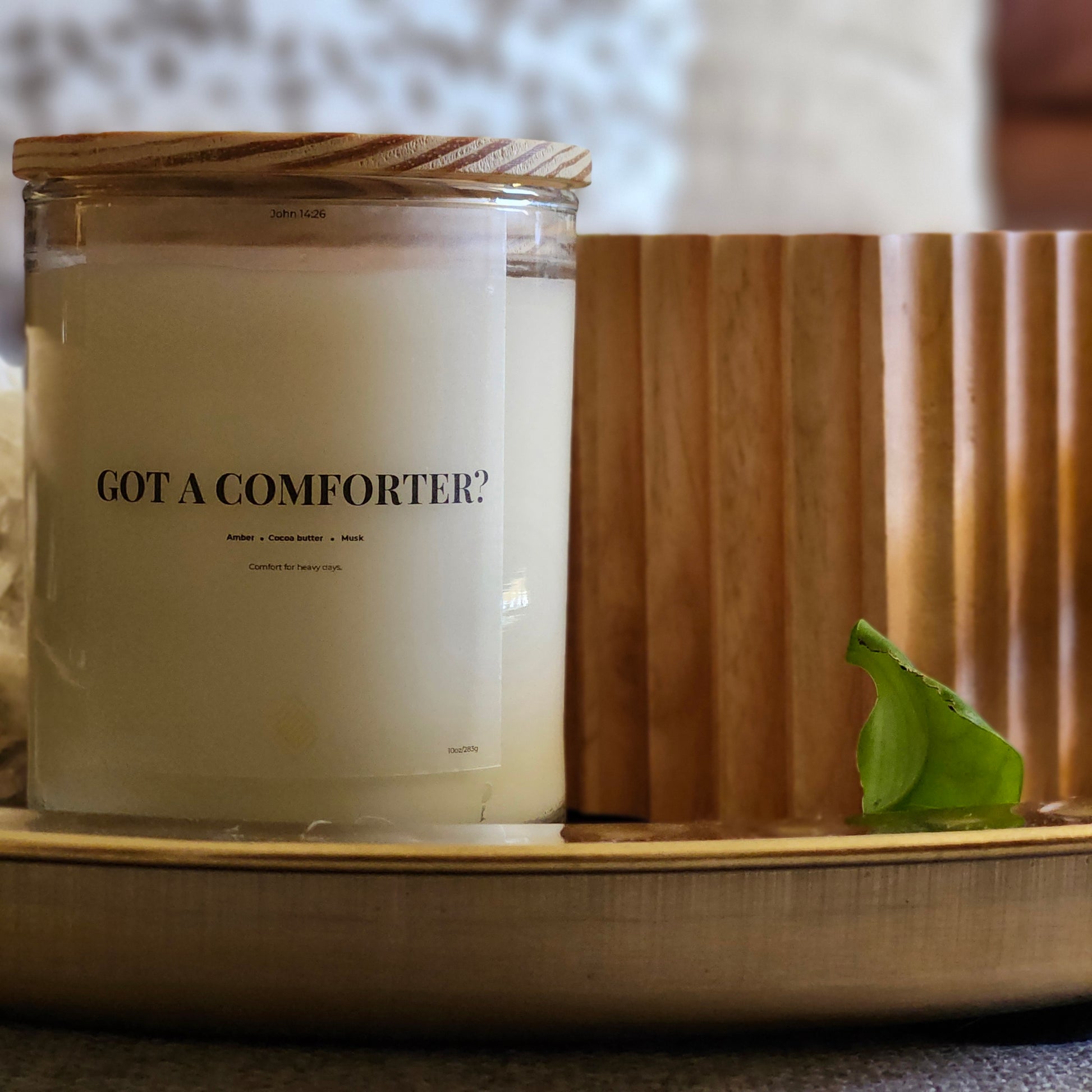 Got a Comforter?  - Soy Wax Candle 11oz with Lid