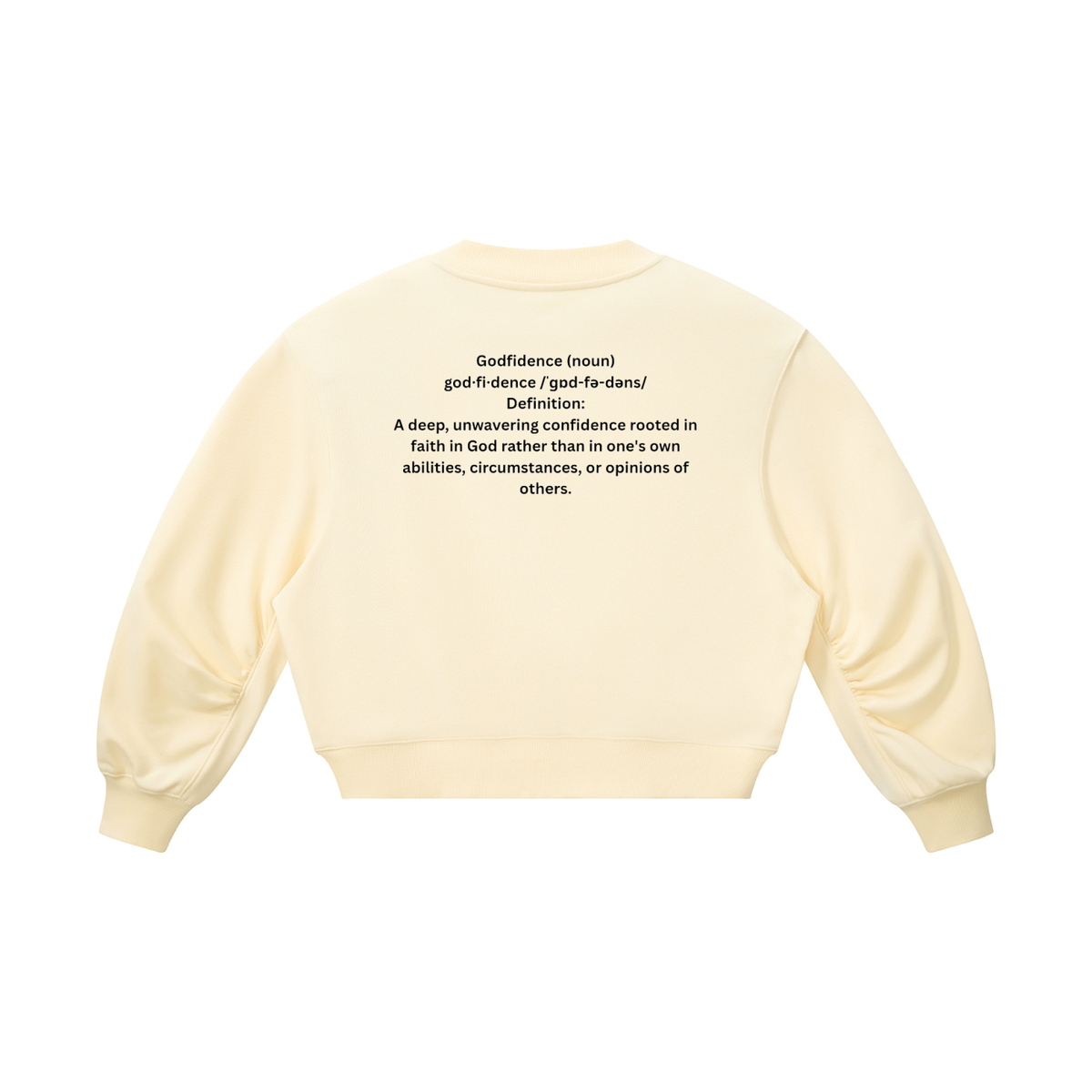 Women’s Crop V-Neck Sweatshirt
