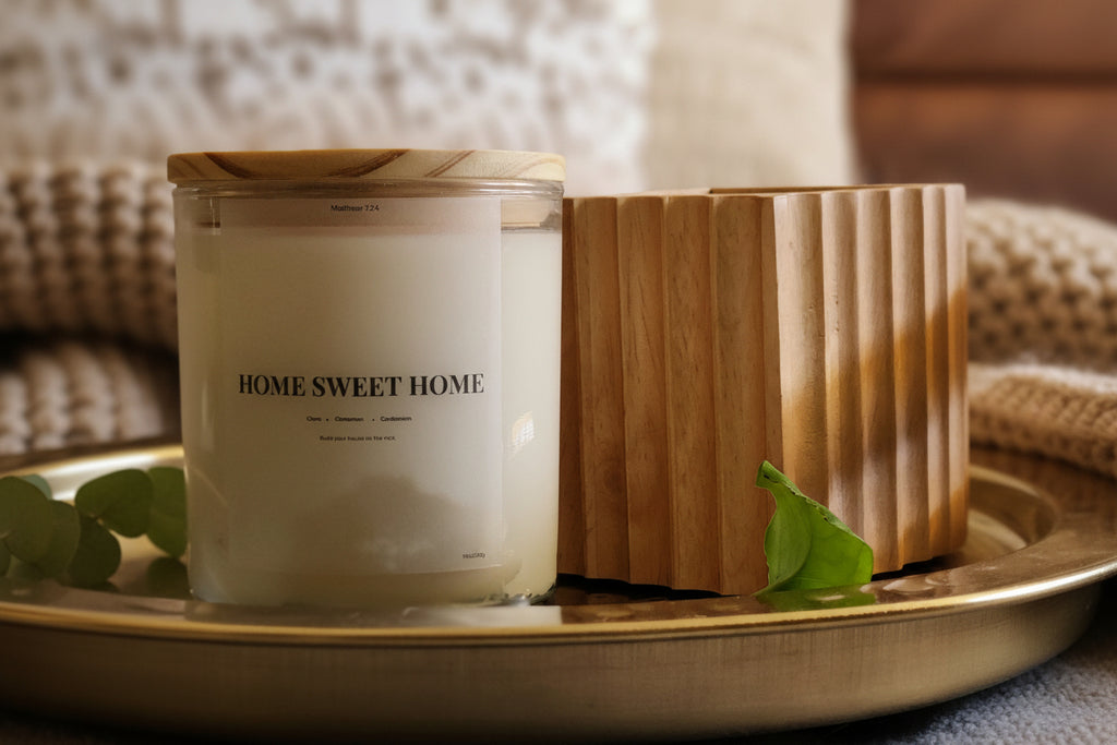 Home Sweet Home- Soy Wax Candle 11oz with Lid