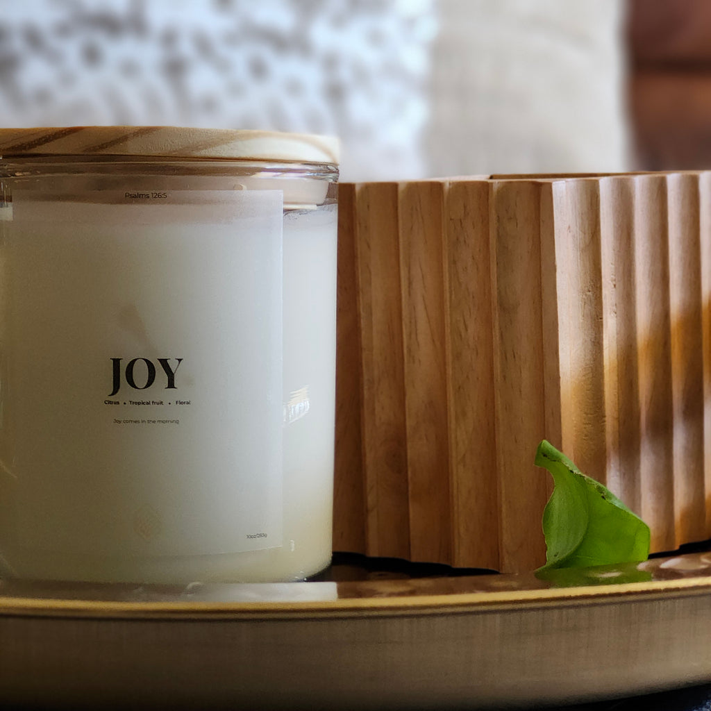 Joy - Soy Wax Candle 11oz with Lid