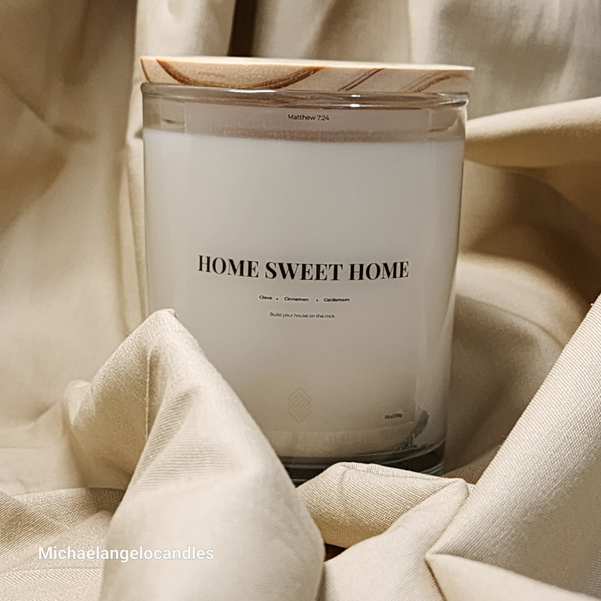 Home Sweet Home - Soy Wax Candle 11oz with Lid