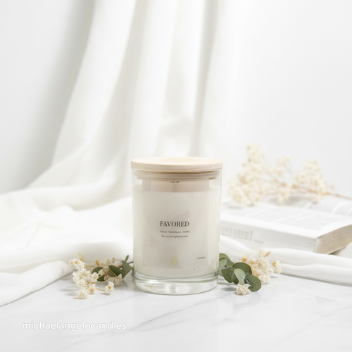 Favored - Soy Wax Candle 11oz with Lid