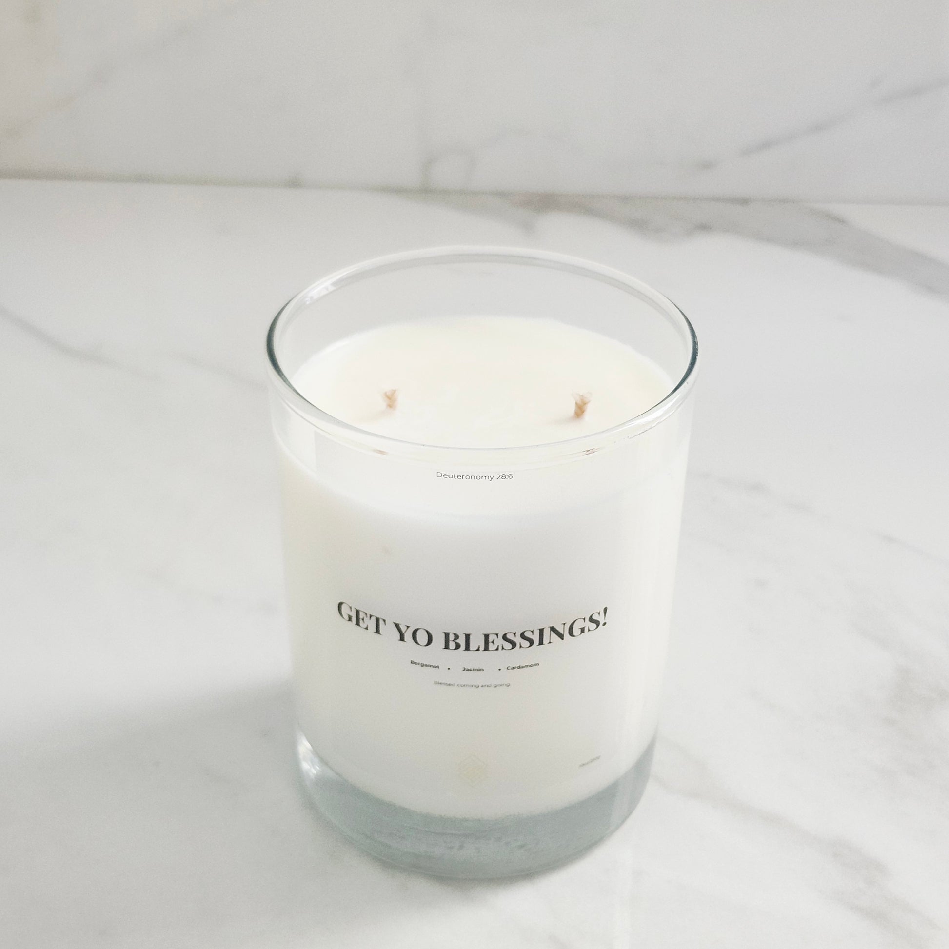 Get Yo Blessings! - Soy Wax Candle 11oz with Lid