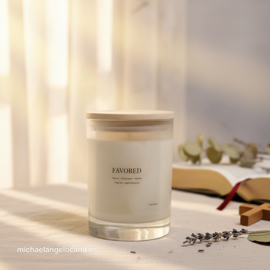 Favored - Soy Wax Candle 11oz with Lid