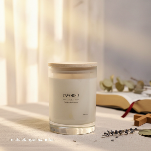 Favored - Soy Wax Candle 11oz with Lid