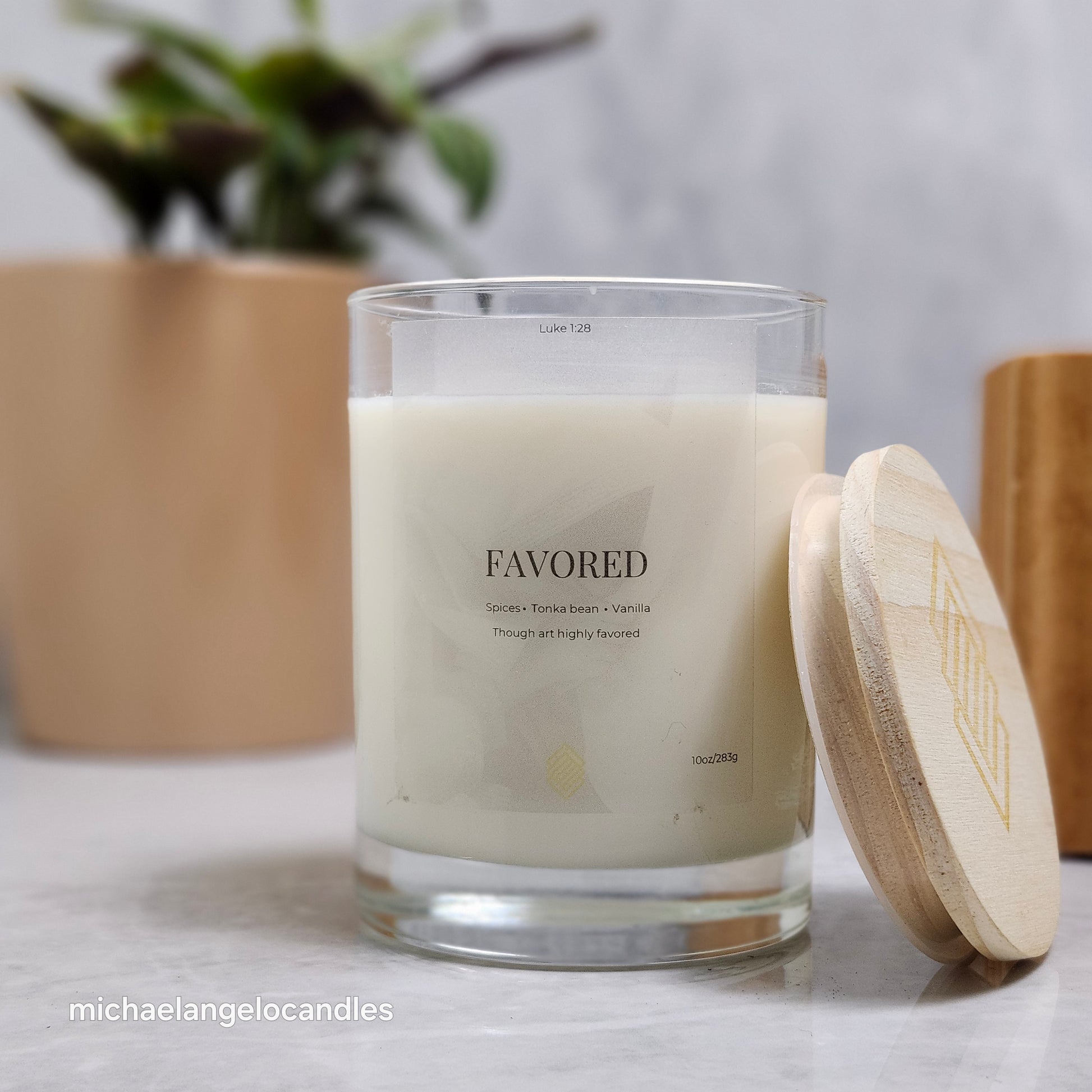 Favored - Soy Wax Candle 11oz with Lid