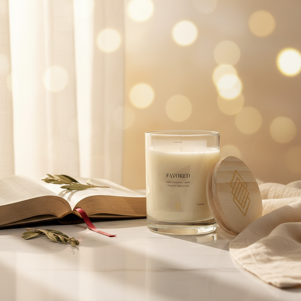 Favored - Soy Wax Candle 11oz with Lid