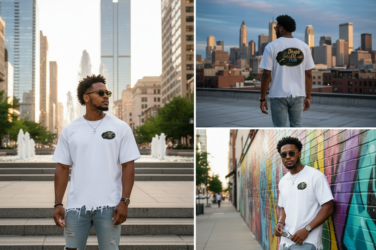Fisher Of Men- White T Shirt